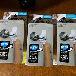 Safety 1st OutSmart Lever Lock Door Handle Lock x3
